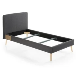Bed Dyla kleur Antraciet