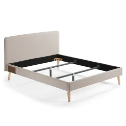 Bed Dyla kleur Beige