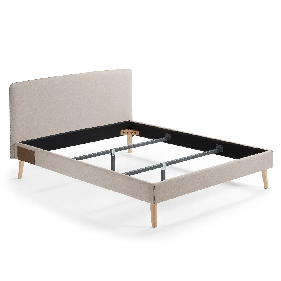 Bed Dyla kleur Beige