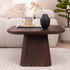 Bijzettafel Aron Mangohout, 60 x 60cm