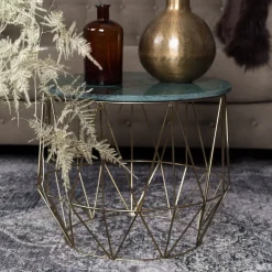 Bijzettafel Boss Marmer, 51cm