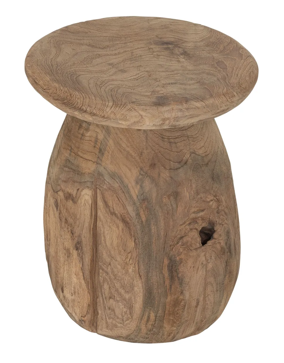 Bijzettafel Bromo Teakhout, Ø35cm