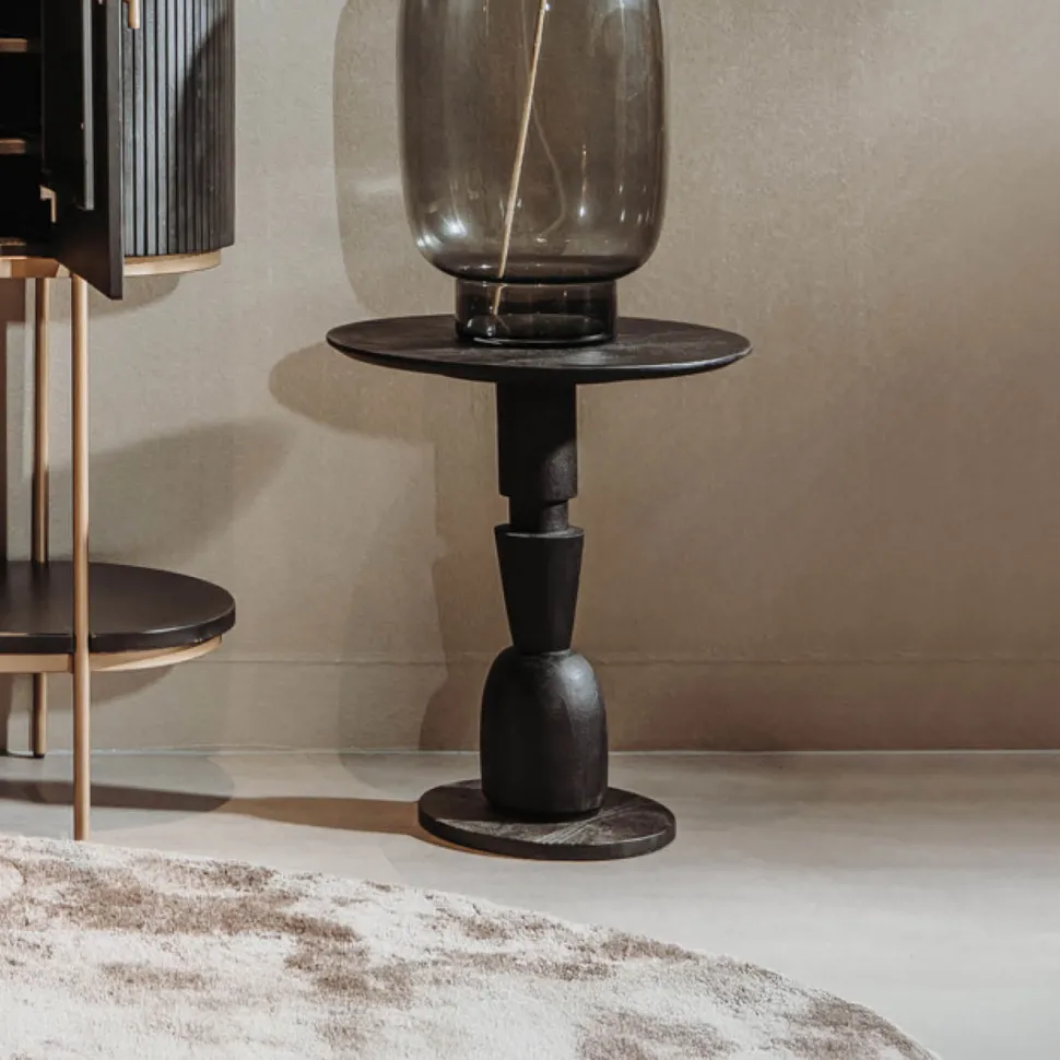 Bijzettafel Brunello Mangohout, 60cm hoog