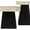 Bijzettafel Capricia Keramiek, Set van 2 stuks