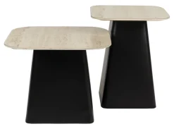 Bijzettafel Capricia Keramiek, Set van 2 stuks