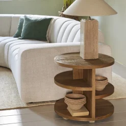 Bijzettafel Del Rey Eikenhout, 60cm