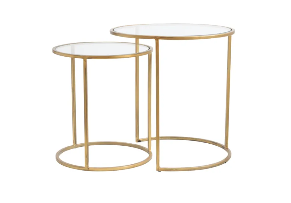 Bijzettafel Duarte Set van 2 stuks