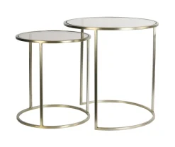 Bijzettafel Duarte Set van 2 stuks