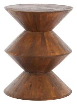 Bijzettafel Larus Mangohout, kleur Bruin