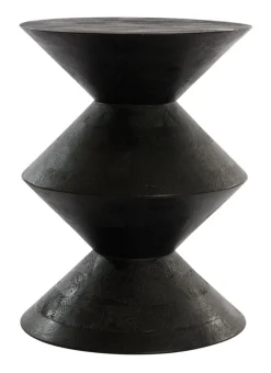 Bijzettafel Larus Mangohout, kleur Zwart