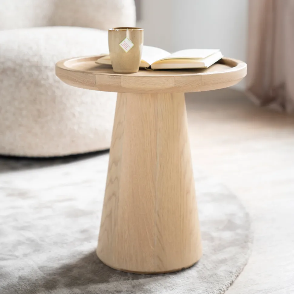 Bijzettafel Leia Eikenhout, 46cm
