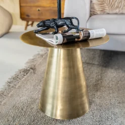 Bijzettafel Mastic 50cm, kleur Goud