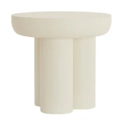 Bijzettafel Mizuho 50cm, kleur Crème