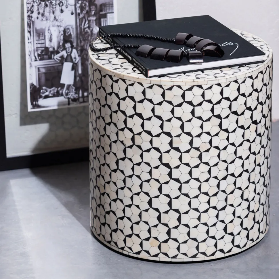 Bijzettafel Neva Mangohout, 37cm