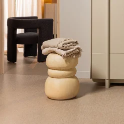 Bijzettafel Yvo Betonlook, 37 x 35cm