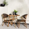Bistroset Alesia kleur Bruin