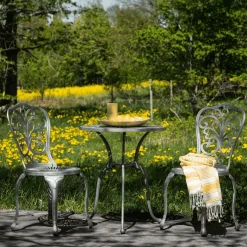 Bistroset Kamille kleur Zilver