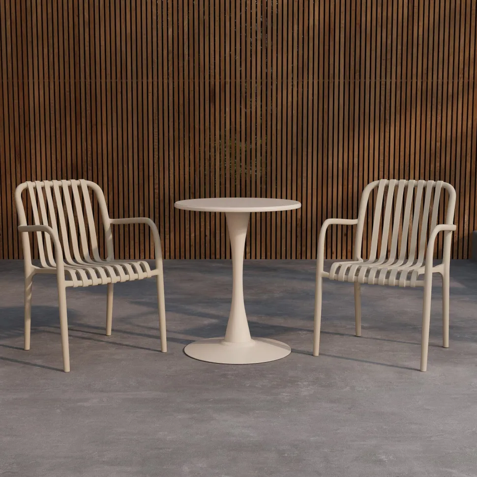 Bistroset Takeisha kleur Beige