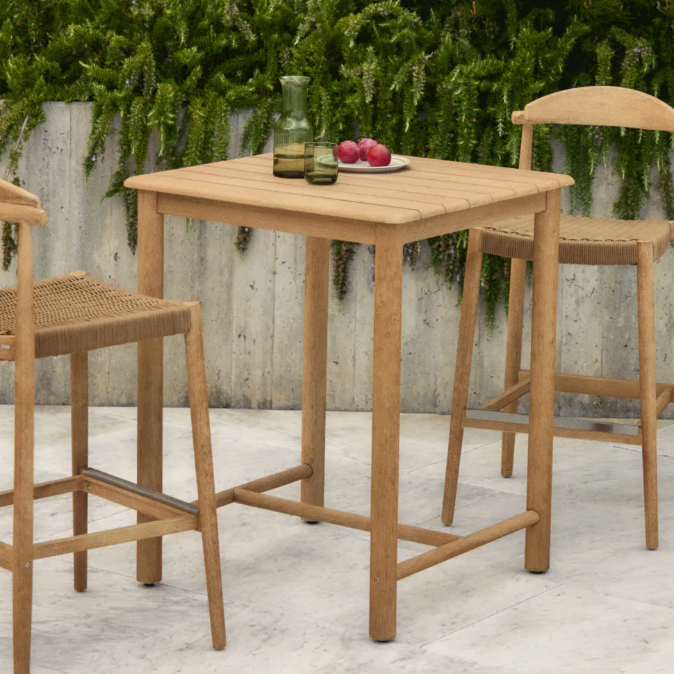 Bistrotafel Sori Acaciahout, 78 x 78cm