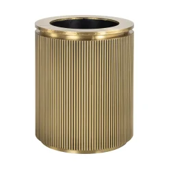 Bloempot Ironville Brass, 60cm hoog