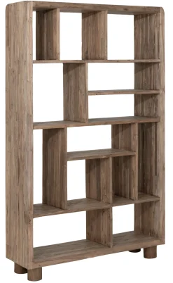 Boekenkast Don Teakhout, 195 x 120cm