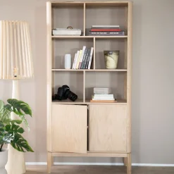 Boekenkast Harvey Eikenhout, 180 x 90cm