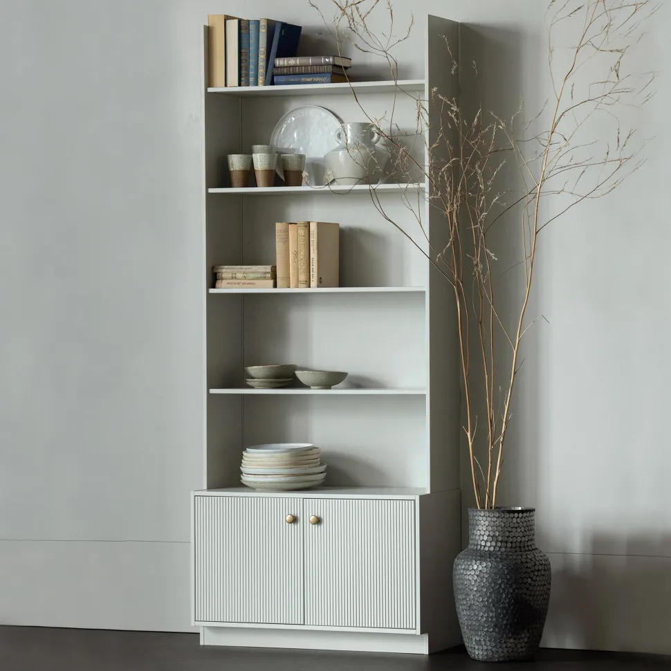 Boekenkast Madu Grenenhout, 200 x 80cm