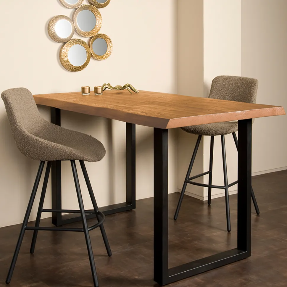 Boomstam Bartafel Ultimo Acaciahout, kleur Naturel