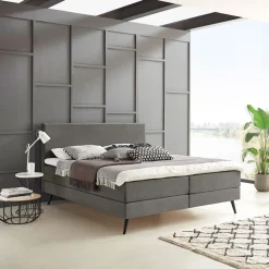 Boxspring Nora kleur antraciet