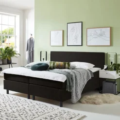 Boxspring Stockholm kleur zwart
