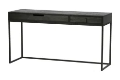 Bureau Silas 140 x 44cm, kleur Zwart