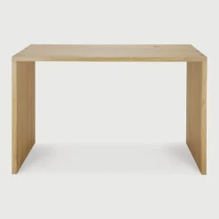 Bureau U Gevernist Eikenhout, kleur Naturel