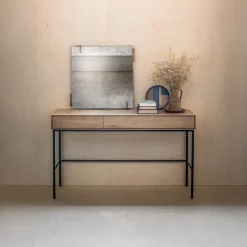 Bureau Whitebird Gevernist Eikenhout, 127 x 41cm