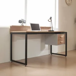 Bureau Yimmi Acacialook, 140 x 60cm, Met 2 lades