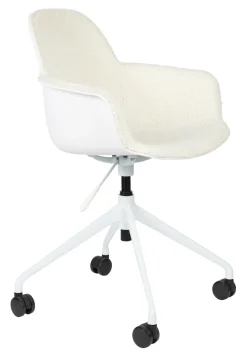 Bureaustoel Albert Kuip Met armleuning, Bouclé