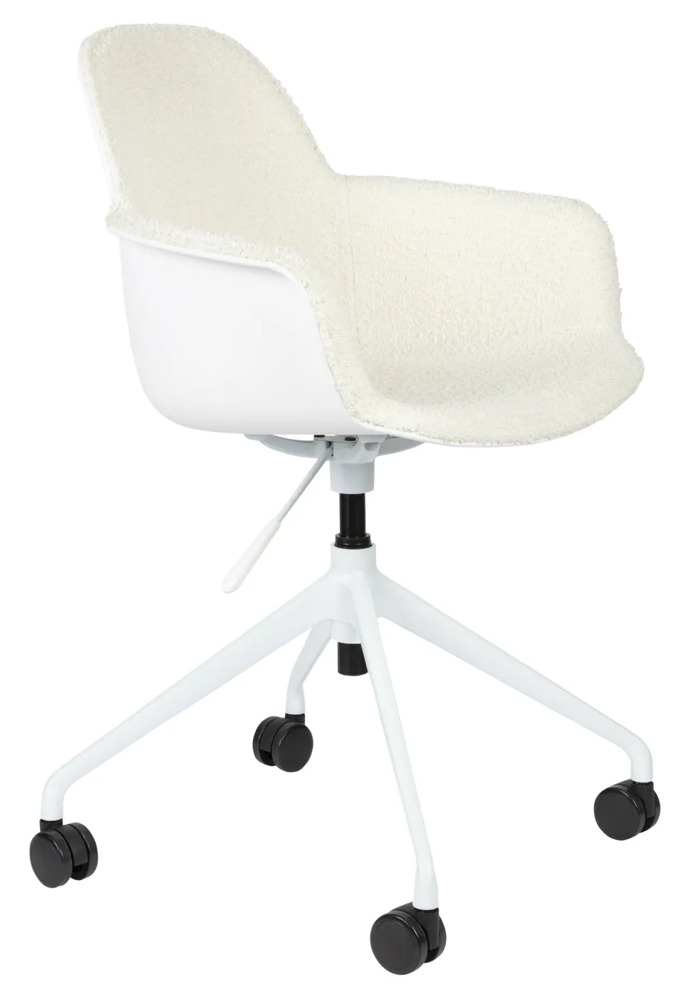 Bureaustoel Albert Kuip Met armleuning, Bouclé