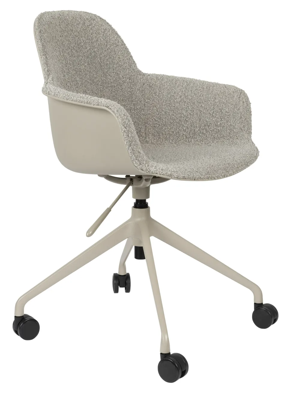 Bureaustoel Albert Kuip Met armleuning, Bouclé