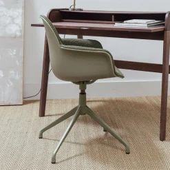 Bureaustoel Albert Kuip Met armleuning, Bouclé