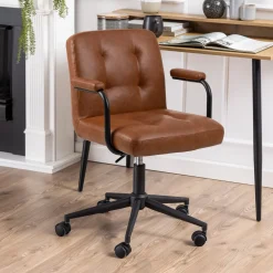 Bureaustoel Lennix met armleuning