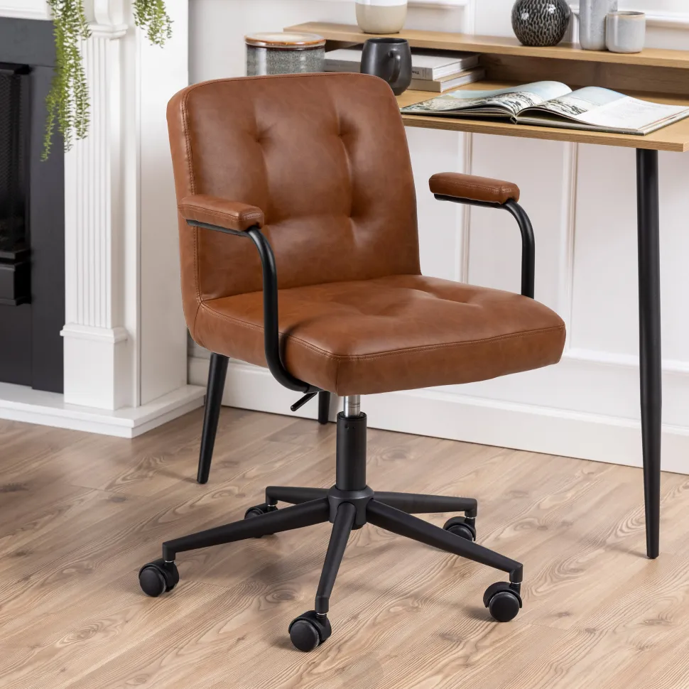 Bureaustoel Lennix met armleuning