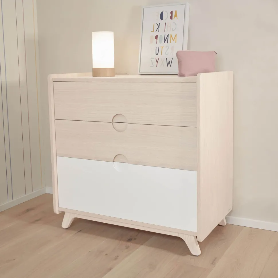 Commode Nunila Essenhout, kleur Naturel