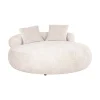 Daybed Tivola Chenille, kleur Crème