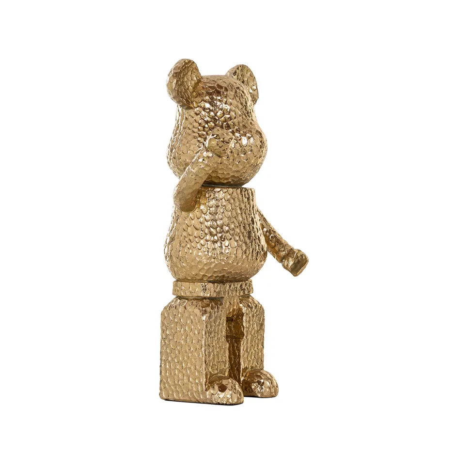 Decoratie Beer, kleur goud