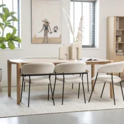 Deens Ovale Eettafel Selbu Eiken