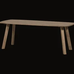 Deens Ovale Eettafel Tablo Eikenhout, Met Haarlem 4-standen poot