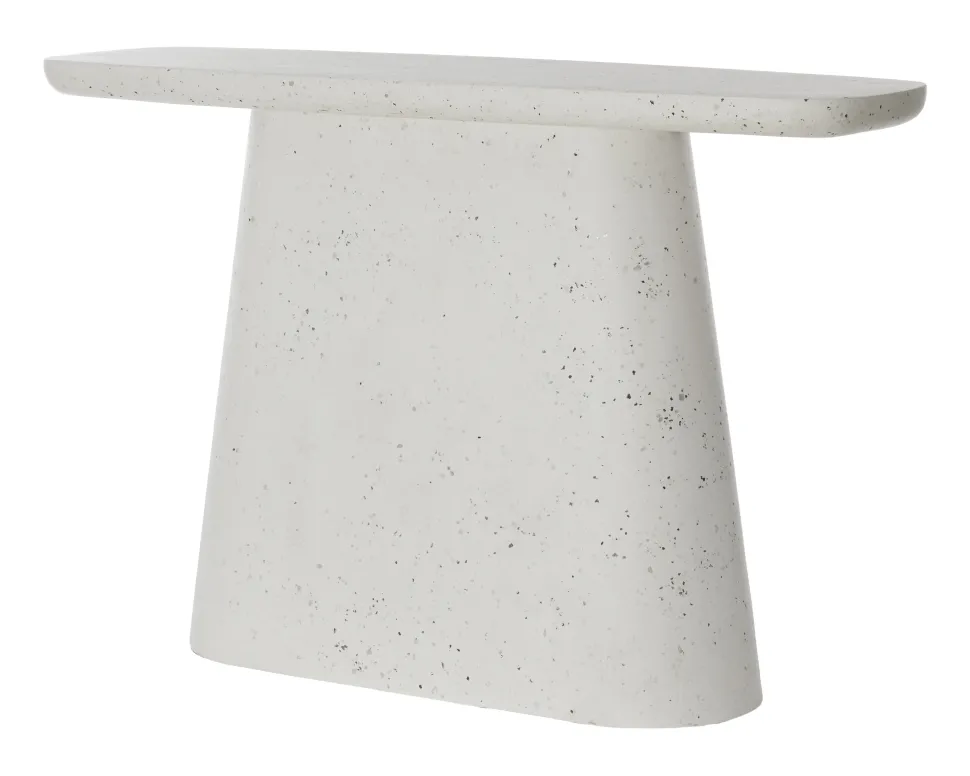 Deens Ovale Sidetable Hamura Terrazzo, 120cm