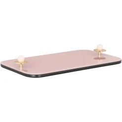 Dienblad Jalien 43 x 25cm, kleur Roze