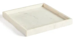 Dienblad Serela Marmer, kleur Wit