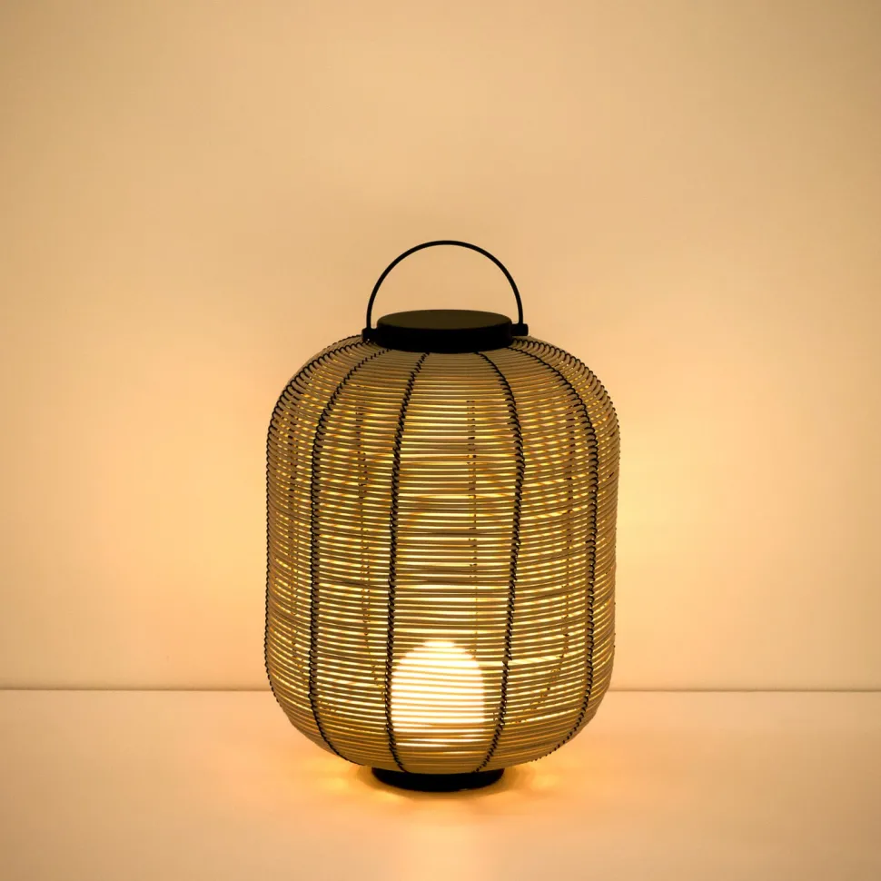 Draagbare Tafellamp Saranella Oplaadbaar, kleur Beige