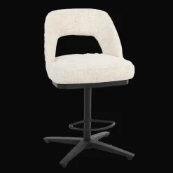 Draaibare Barkruk Caldes Geweven stof (zithoogte 68cm)